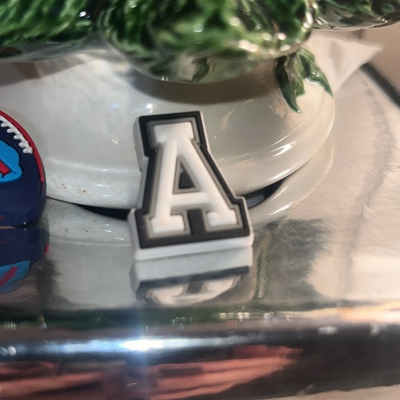 2 Croc Jib-bits 1. Buffalo Bills Football & 2. Capital A - Picture 2 of 4